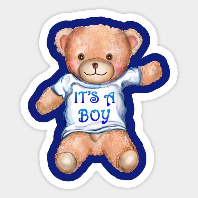 Its a boy teddy bear cheap
